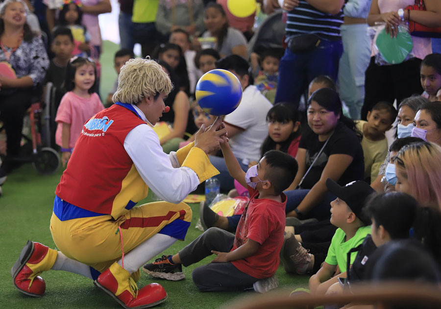 &nbsp;Celebra gobierno estatal d&iacute;a del Ni&ntilde;o en la Feria de Puebla