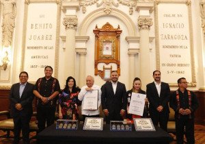 Entrega Ayuntamiento de Puebla el Premio Municipal de Arte y Cultura