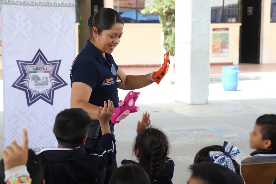 Estrategias de vigilancia, proximidad social y prevenci&oacute;n fortalecen la tranquilidad de las familias cholultecas.