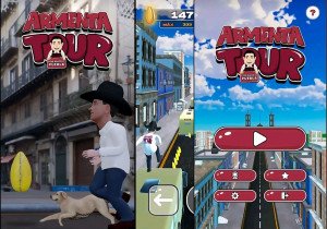 Presentan videojuego con propuesta política de Armenta