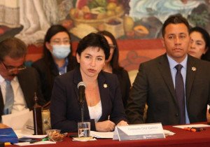 Comparece Consuelo Cruz por informe del alcalde de Puebla