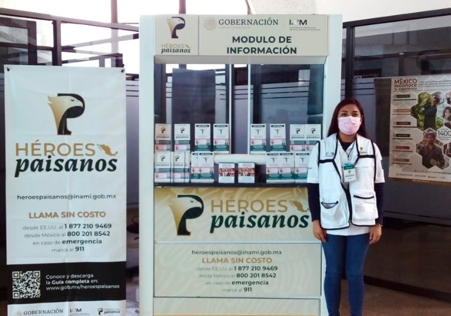 Inicia Operativo Verano 2021 de H&eacute;roes Paisanos del INM
