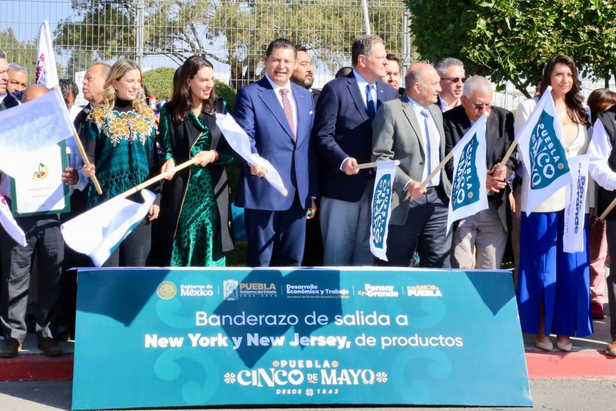 Puebla exporta a estados unidos 38 toneladas de productos marca "Cinco de Mayo"