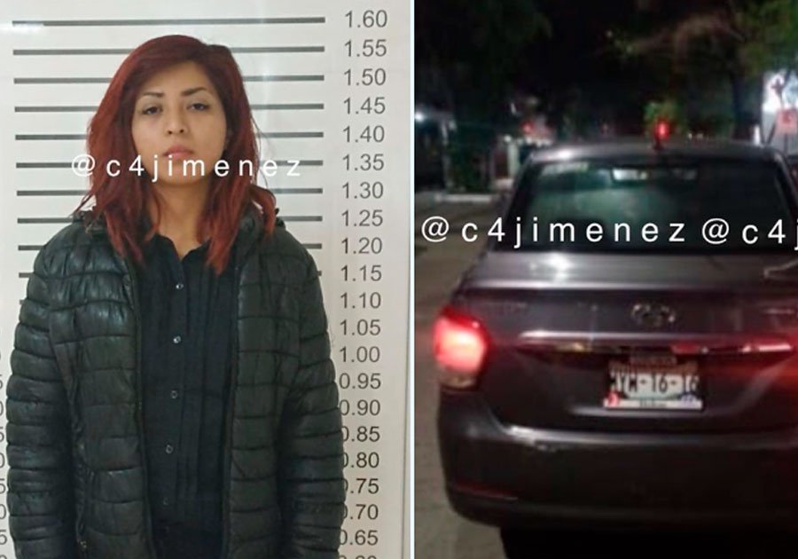 Detienen a mujer con un cadáver como copiloto en calles de la CDMX