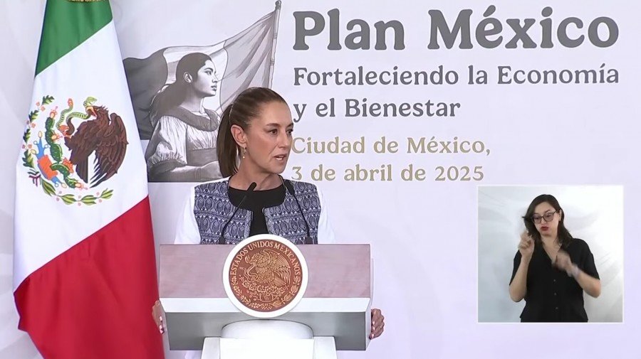 Presenta Sheinbaum el Plan México con 18 puntos para fortalecer economía interna
