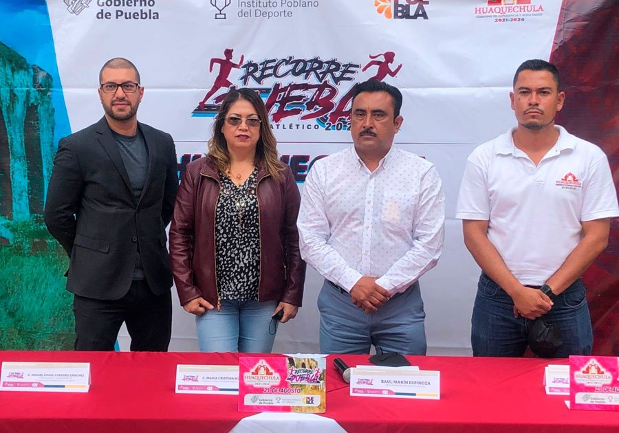 &#039;Recorre Puebla&#039; llega a Huaquechula en su modalidad de 5 y 10 kilómetros