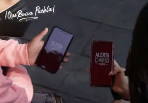 Celulares notificarán a poblanos su exposición al covid-19