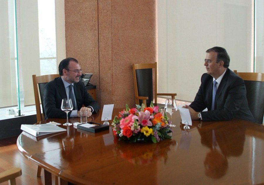 Luis Videgaray y Marcelo Ebrard 