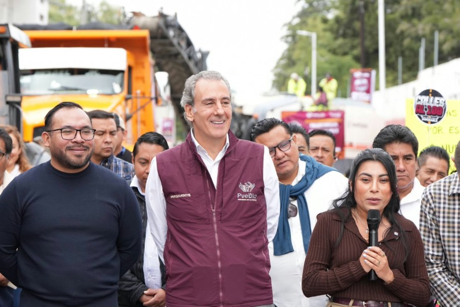 Arranca Pepe Chedraui rehabilitaci&oacute;n vial en San Francisco Totimehuacan