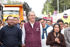 Arranca Pepe Chedraui rehabilitación vial en San Francisco Totimehuacan