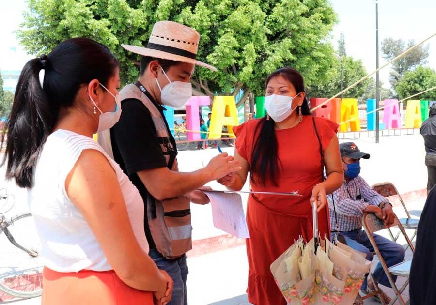 Realiza IEE Consulta Indígena en la Junta Auxiliar de Santa María la Alta