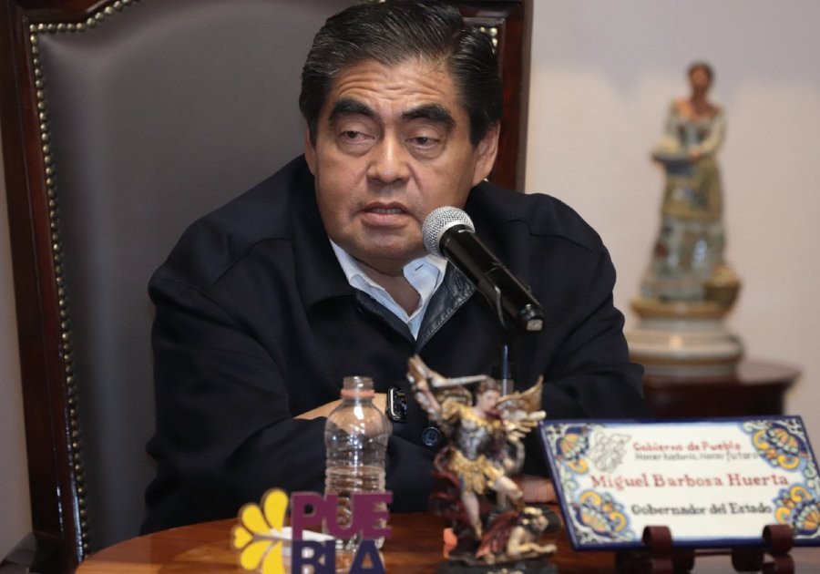 Advierte Barbosa que gobierno estatal se encargará de seguridad en Tecamachalco