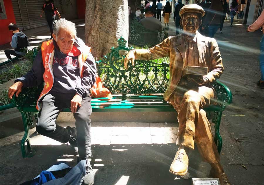 SSC investiga robo o vandalismo de esculturas en Puebla capital