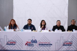 Lupita Cuautle supervisa avances y compromisos con juntas auxiliares e inspector&iacute;as