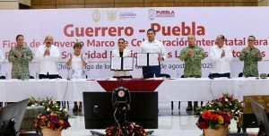 Puebla y Guerrero firman Convenio para construcción de la paz en zona limítrofe