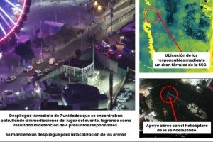 Cero impunidad ante el homicidio en la zona de Angel&oacute;polis; FGE y SSP capturan a cuator sujetos