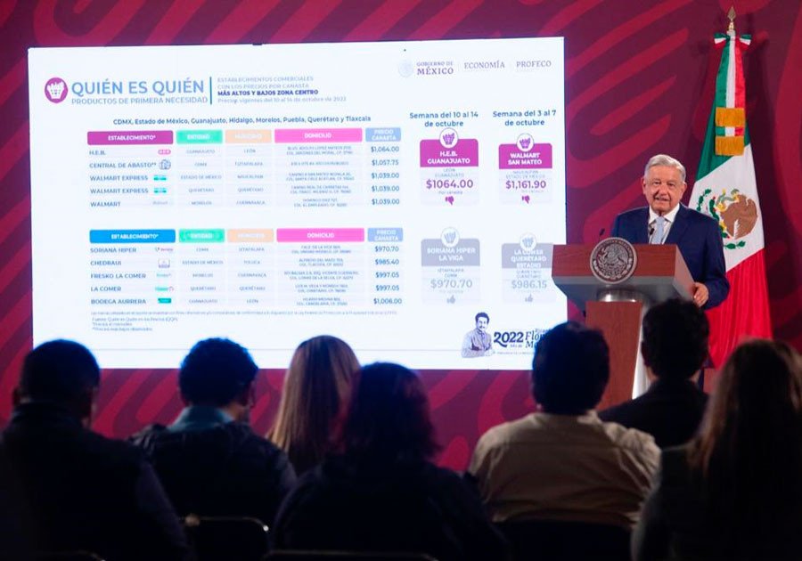 Tiendas de autoservicio cumplen con acuerdo de precios: AMLO
