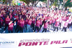 Gobierno de Pepe Chedraui y el INDET promueven la activación física con “Ponte Pila”