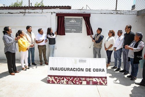 Cuautlancingo mejora infraestructura en la Telesecundaria Francisco Alatorre