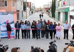 Entrega Ayuntamiento de Puebla 4 calles en la capital