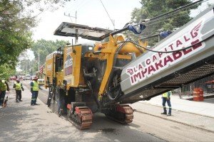 Supervisa Pepe Chedraui avances del Tren Capitalino de Pavimentaci&oacute;n en bulevar Xonaca