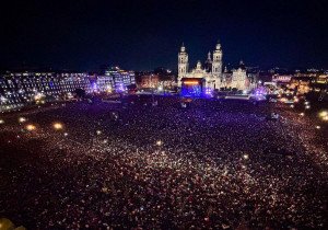 Los Fabulosos Cadillacs superan récord de asistencia en el Zócalo