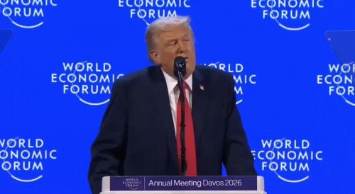 &ldquo;Queremos un pedazo de hielo para proteger al mundo&rdquo;: Trump en Davos