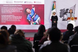 México invertirá treinta y dos mil millones en pensión para personas con discapacidad