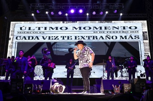 Una noche para recordar: Tonantzin Fern&aacute;ndez y El Yaki hacen vibrar la Feria Milenaria de Cholula