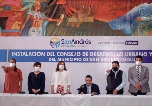 Instalan del Consejo de Desarrollo Urbano y Vivienda de San Andrés Cholula