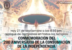 Se suma Arquidiócesis de Puebla al repique de campanas