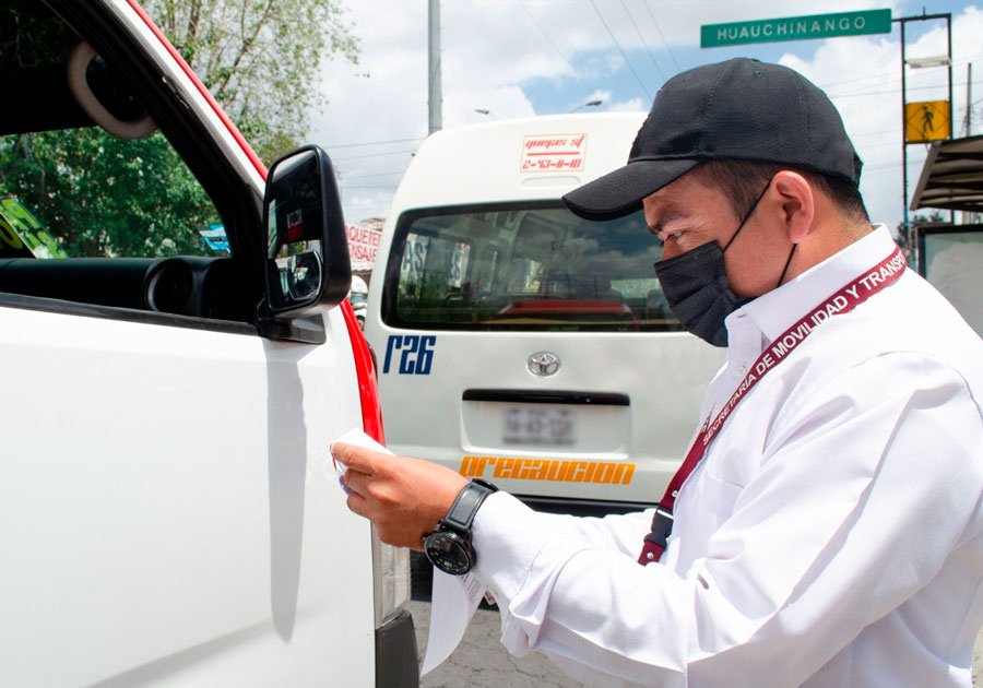 Por irregularidades, SMT retira de circulación cinco unidades del transporte público