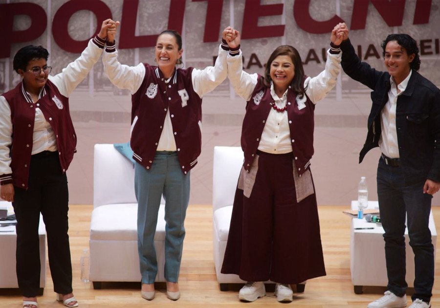 Sheinbaum llama a comunidad del IPN a hacer de México una potencia de desarrollo