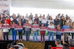 Con inversión de 84 mdp, Gobierno estatal beneficia a microrregión de Ahuazotepec
