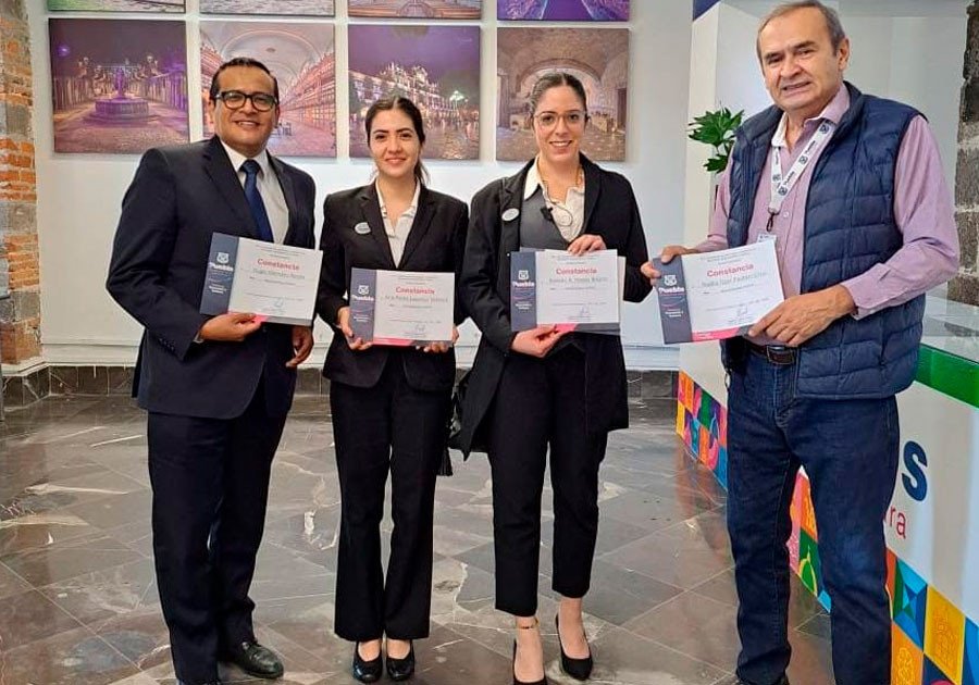 Secretar&iacute;a de Econom&iacute;a y Turismo brinda capacitaciones a hoteleros de la Ciudad de Puebla