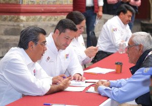 Encabeza Sergio Salomón “Jornada Ciudadana” en Casa Aguayo
