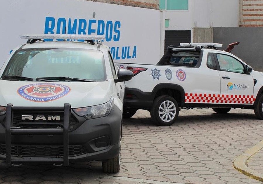 Continúa el fortalecimiento de equipamiento vehicular para protección civil de San Andrés Cholula