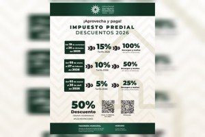 Gobierno Municipal de San Martín Texmelucan presenta descuentos en pago de impuesto predial