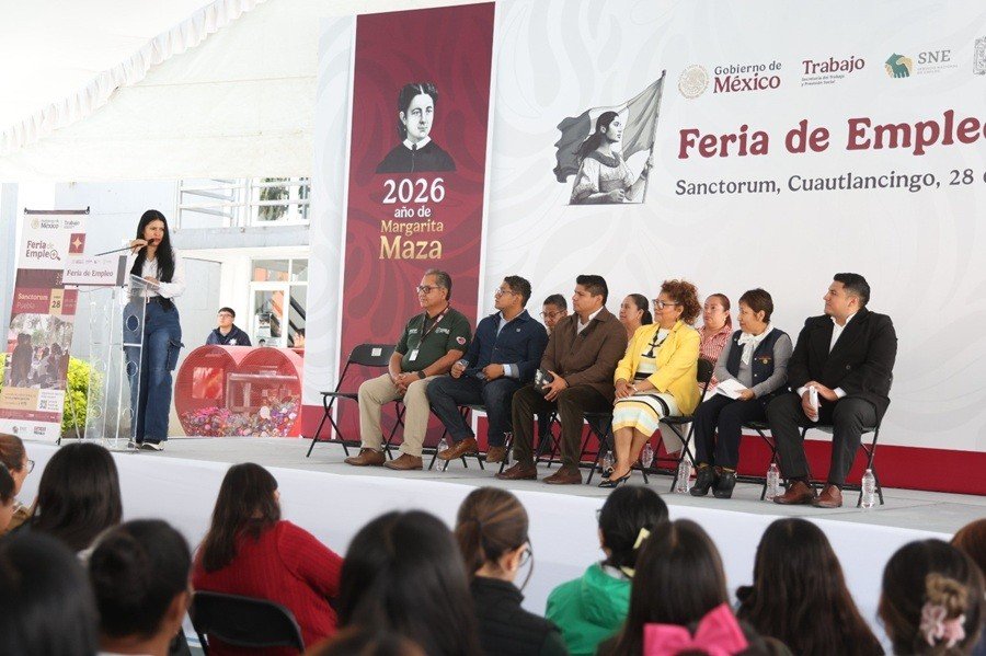 Cuautlancingo fortalece oportunidades laborales con Tercera Feria del Empleo 2026