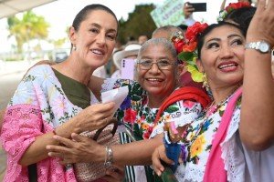Sheinbaum, a un a&ntilde;o y con la mayor aprobaci&oacute;n hist&oacute;rica