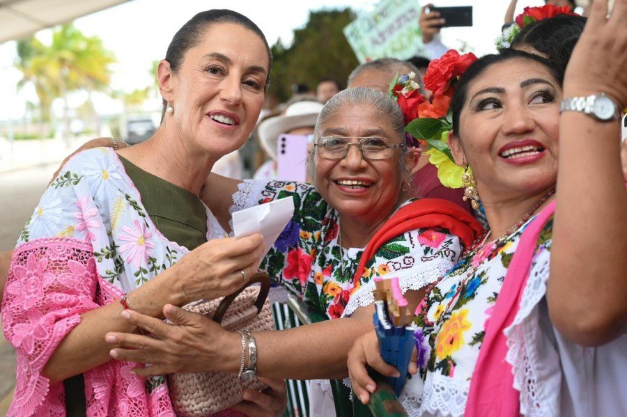 Sheinbaum, a un año y con la mayor aprobación histórica