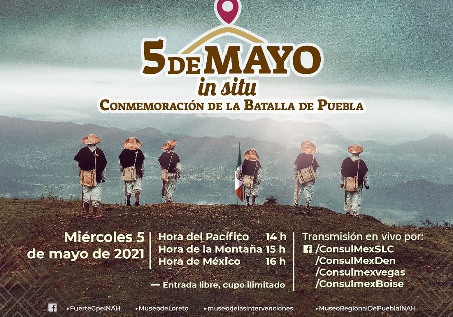 Cartel festejo 5 de Mayo 