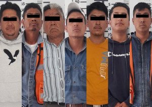 Aseguran a 7 personas por robo en San Andrés Cholula