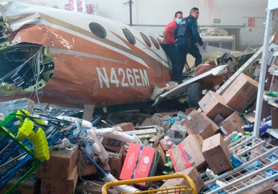 Deja tres muertos caída de avioneta en Temixco; se dirigía con destino a Puebla