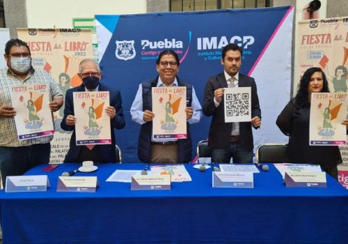 Realizarán en Puebla capital la Fiesta del Libro