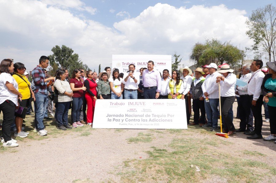 Más de un millón de jóvenes participan en Jornada Nacional de Tequios por la Paz