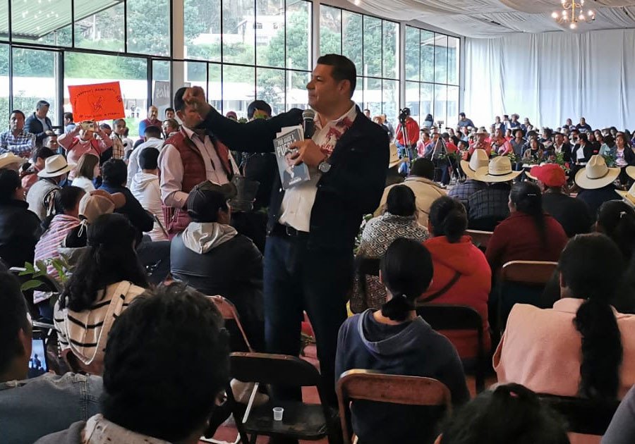 Armenta lleva “Por Amor a Puebla” a Jonotla, Cuetzalan y Zacapoaxtla