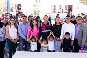 Destina Lupita Cuautle obra para mejorar la seguridad de preescolar en inspector&iacute;a Concepci&oacute;n La Cruz