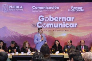 Reconoce gobernador Armenta trabajo de comunicadores; anunci&oacute; casa del periodista en 2026