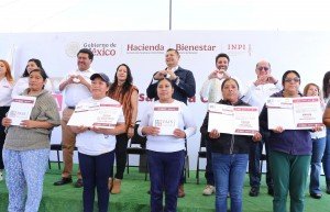 Con histórica entrega de recursos, Gobierno Federal y Estatal reconocen derechos indígenas en Canoa